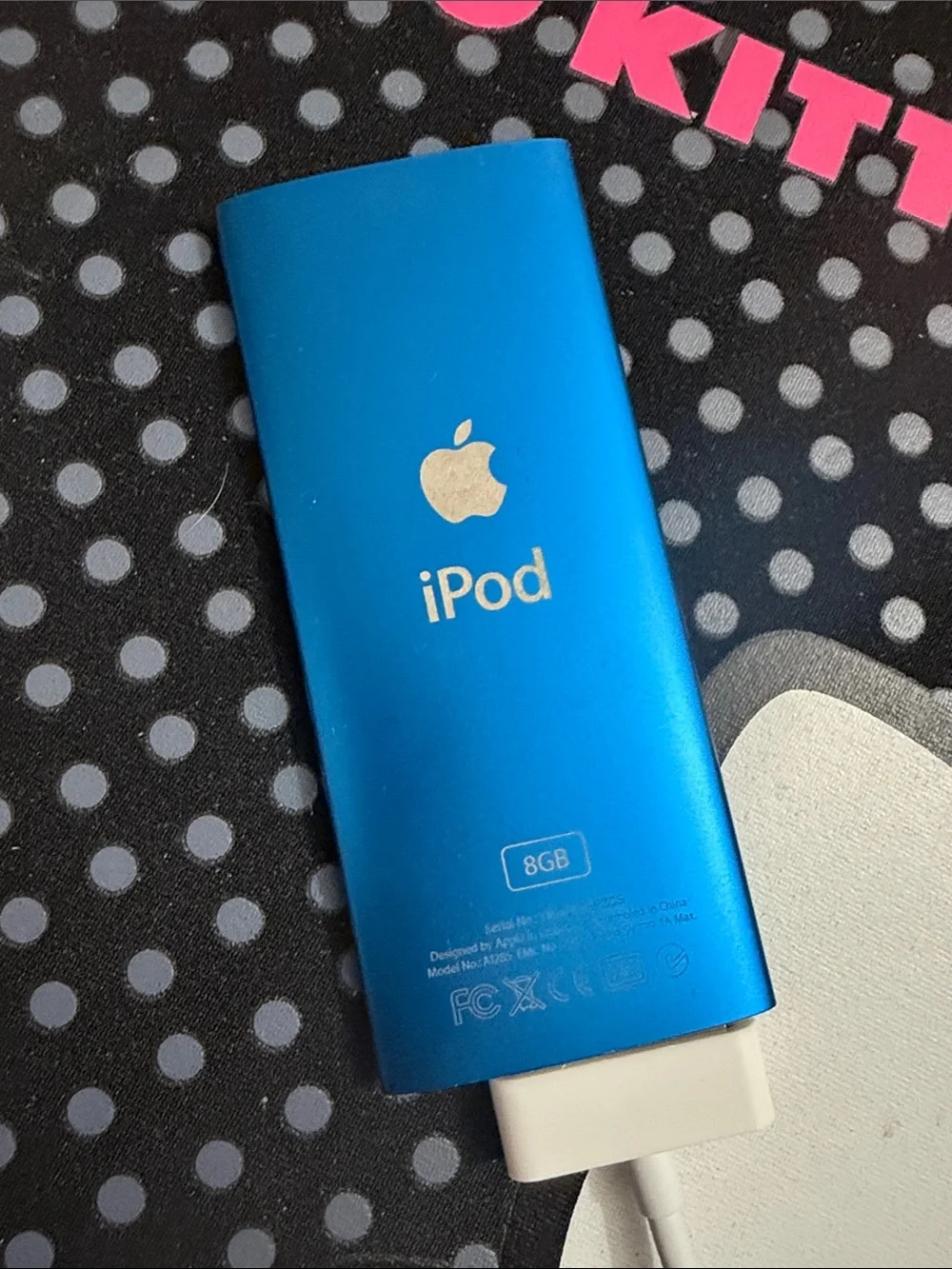 Apple Blue iPod Nano with White Click Wheel